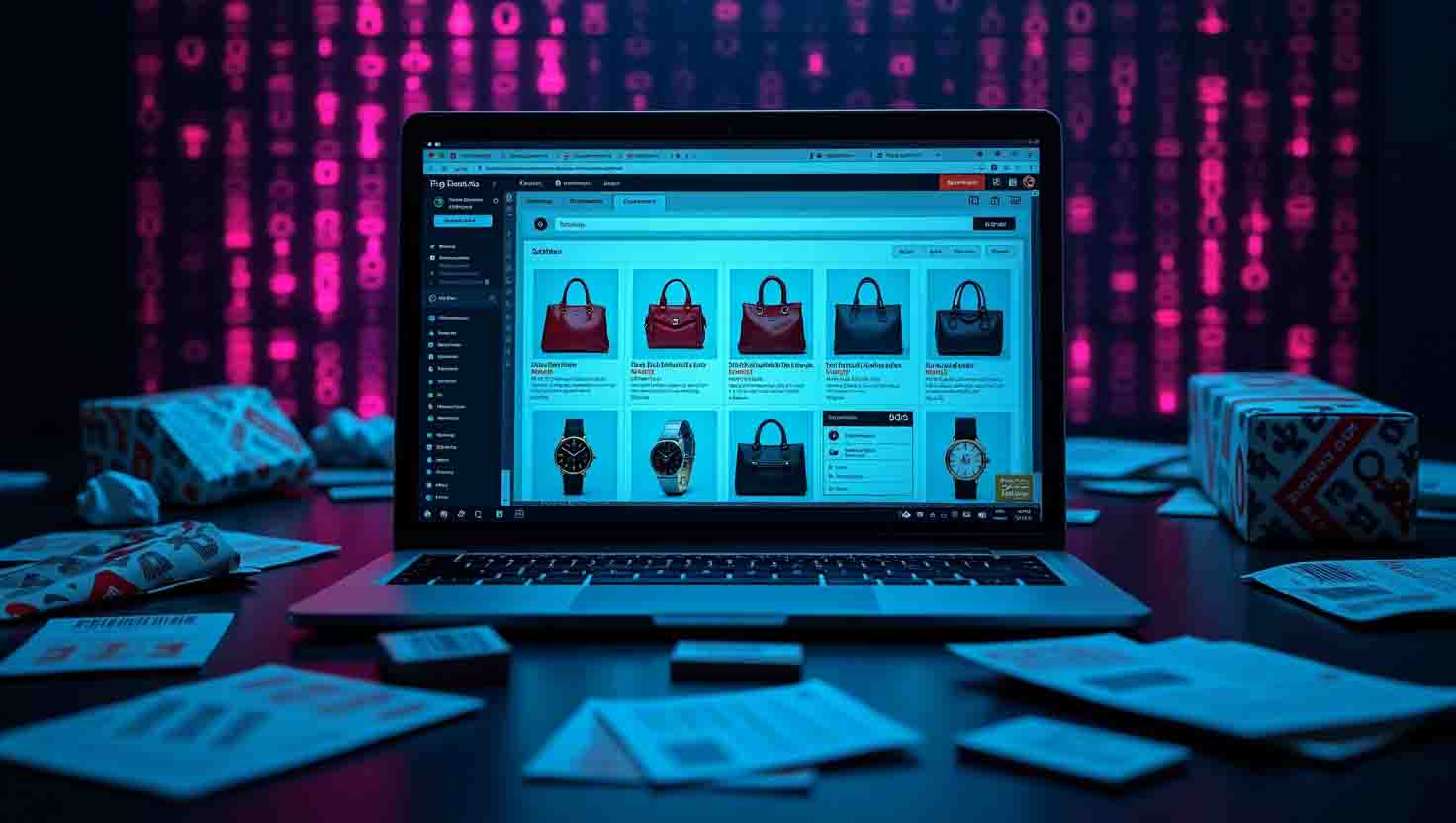 Contrefaçons sur le web